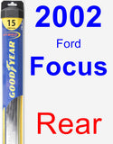 Rear Wiper Blade for 2002 Ford Focus - Hybrid