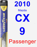 Passenger Wiper Blade for 2010 Mazda CX-9 - Hybrid