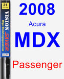 Passenger Wiper Blade for 2008 Acura MDX - Vision Saver