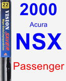 Passenger Wiper Blade for 2000 Acura NSX - Vision Saver