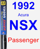 Passenger Wiper Blade for 1992 Acura NSX - Vision Saver