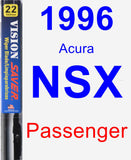 Passenger Wiper Blade for 1996 Acura NSX - Vision Saver