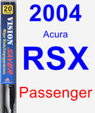 Passenger Wiper Blade for 2004 Acura RSX - Vision Saver