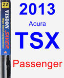 Passenger Wiper Blade for 2013 Acura TSX - Vision Saver