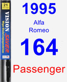 Passenger Wiper Blade for 1995 Alfa Romeo 164 - Vision Saver