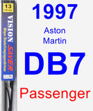 Passenger Wiper Blade for 1997 Aston Martin DB7 - Vision Saver