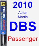 Passenger Wiper Blade for 2010 Aston Martin DBS - Vision Saver