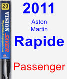 Passenger Wiper Blade for 2011 Aston Martin Rapide - Vision Saver