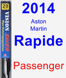 Passenger Wiper Blade for 2014 Aston Martin Rapide - Vision Saver