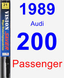 Passenger Wiper Blade for 1989 Audi 200 - Vision Saver