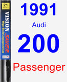 Passenger Wiper Blade for 1991 Audi 200 - Vision Saver