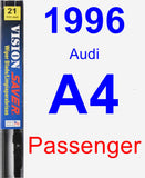 Passenger Wiper Blade for 1996 Audi A4 - Vision Saver