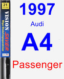 Passenger Wiper Blade for 1997 Audi A4 - Vision Saver