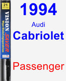 Passenger Wiper Blade for 1994 Audi Cabriolet - Vision Saver