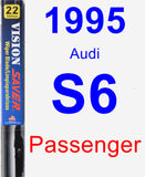 Passenger Wiper Blade for 1995 Audi S6 - Vision Saver