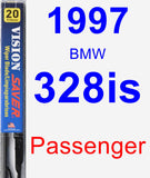 Passenger Wiper Blade for 1997 BMW 328is - Vision Saver