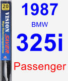 Passenger Wiper Blade for 1987 BMW 325i - Vision Saver