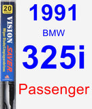 Passenger Wiper Blade for 1991 BMW 325i - Vision Saver