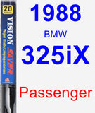 Passenger Wiper Blade for 1988 BMW 325iX - Vision Saver