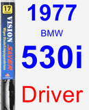 Driver Wiper Blade for 1977 BMW 530i - Vision Saver