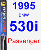 Passenger Wiper Blade for 1995 BMW 530i - Vision Saver