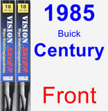 Front Wiper Blade Pack for 1985 Buick Century - Vision Saver