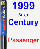 Passenger Wiper Blade for 1999 Buick Century - Vision Saver