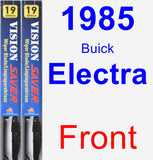 Front Wiper Blade Pack for 1985 Buick Electra - Vision Saver
