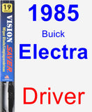 Driver Wiper Blade for 1985 Buick Electra - Vision Saver