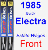 Front Wiper Blade Pack for 1985 Buick Electra - Vision Saver