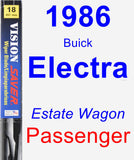 Passenger Wiper Blade for 1986 Buick Electra - Vision Saver
