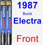 Front Wiper Blade Pack for 1987 Buick Electra - Vision Saver
