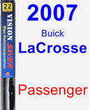 Passenger Wiper Blade for 2007 Buick LaCrosse - Vision Saver