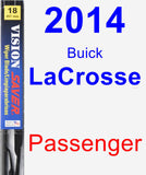 Passenger Wiper Blade for 2014 Buick LaCrosse - Vision Saver