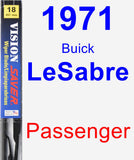 Passenger Wiper Blade for 1971 Buick LeSabre - Vision Saver