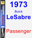 Passenger Wiper Blade for 1973 Buick LeSabre - Vision Saver