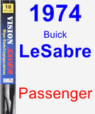 Passenger Wiper Blade for 1974 Buick LeSabre - Vision Saver