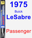 Passenger Wiper Blade for 1975 Buick LeSabre - Vision Saver