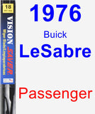 Passenger Wiper Blade for 1976 Buick LeSabre - Vision Saver