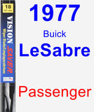 Passenger Wiper Blade for 1977 Buick LeSabre - Vision Saver