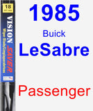 Passenger Wiper Blade for 1985 Buick LeSabre - Vision Saver