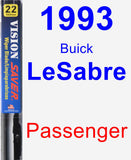 Passenger Wiper Blade for 1993 Buick LeSabre - Vision Saver
