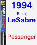 Passenger Wiper Blade for 1994 Buick LeSabre - Vision Saver