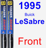 Front Wiper Blade Pack for 1995 Buick LeSabre - Vision Saver