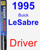Driver Wiper Blade for 1995 Buick LeSabre - Vision Saver