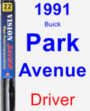 Driver Wiper Blade for 1991 Buick Park Avenue - Vision Saver