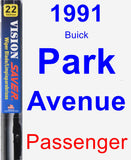Passenger Wiper Blade for 1991 Buick Park Avenue - Vision Saver