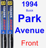 Front Wiper Blade Pack for 1994 Buick Park Avenue - Vision Saver