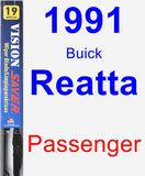 Passenger Wiper Blade for 1991 Buick Reatta - Vision Saver