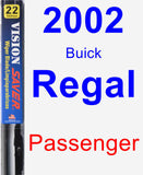 Passenger Wiper Blade for 2002 Buick Regal - Vision Saver